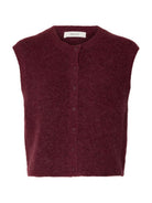 SLWLULU SL BUTTON O-NECK VEST NOOS