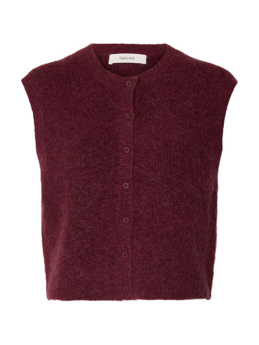 SLWLULU SL BUTTON O-NECK VEST NOOS