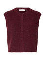 SLWLULU SL BUTTON O-NECK VEST NOOS