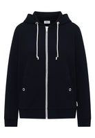 Langarm Jacke mit Kapuze und Struktur