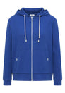 Langarm Jacke mit Kapuze und Struktur