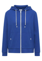 Langarm Jacke mit Kapuze und Struktur