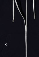 Langarm Jacke mit Kapuze und Struktur