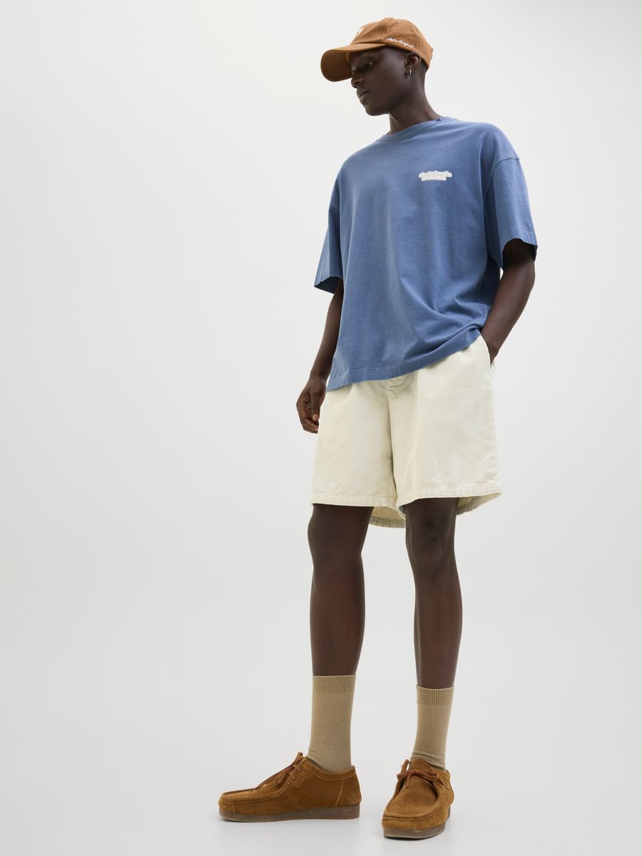JPSTBILL CORDUROY JOGGER SHORTS REG