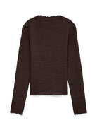 VMZIA LS FUNNEL NECK TOP JRS NOOS