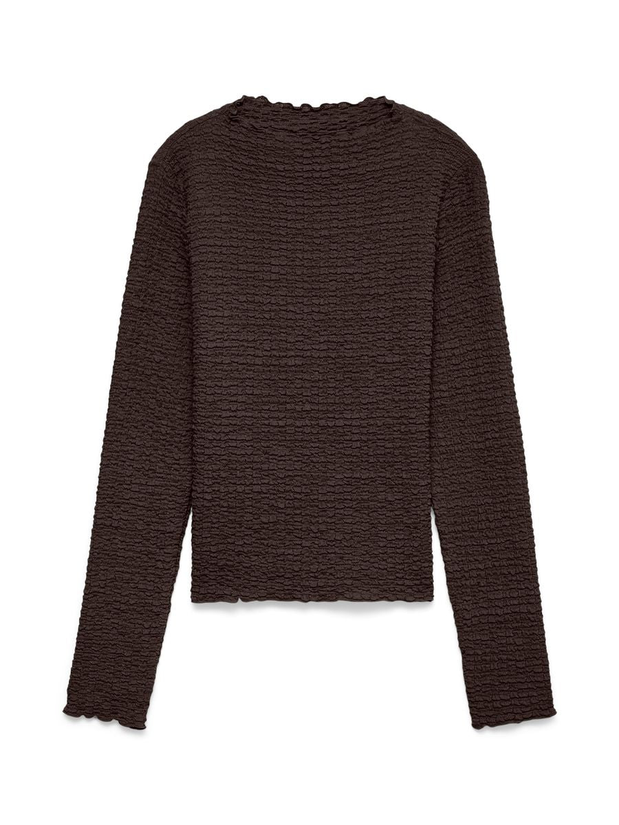 VMZIA LS FUNNEL NECK TOP JRS NOOS