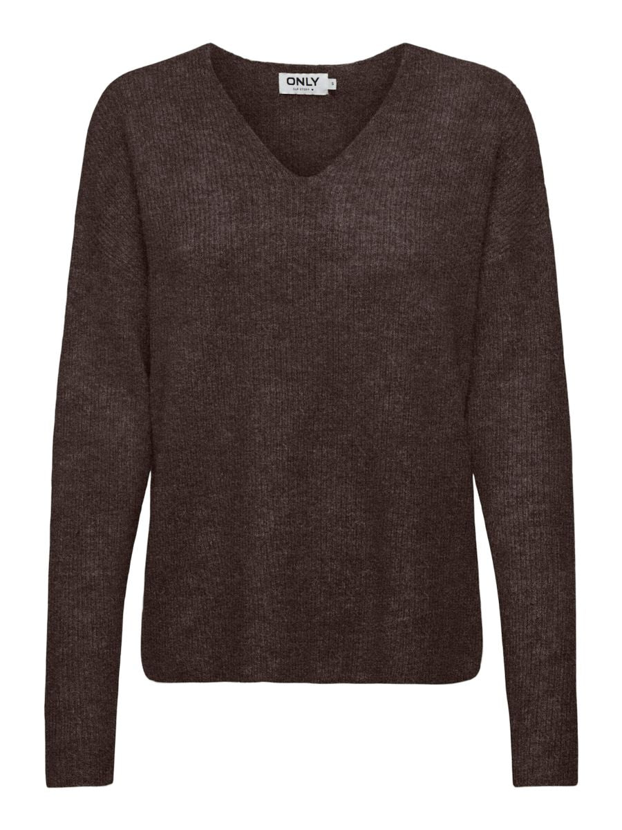 ONLCAMILLA V-NECK L/S PULLOVER KNT NOOS