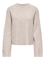 ONLSIMONI L/S O-NECK PULLOVER KNT N