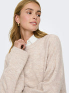 ONLSIMONI L/S O-NECK PULLOVER KNT N