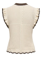 JDYVIOLET S/L FRILL PULLOVER KNT NOOS