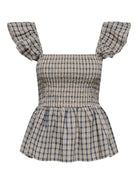 JDYHOLLY S/L SMOCK TOP WVN  EXP