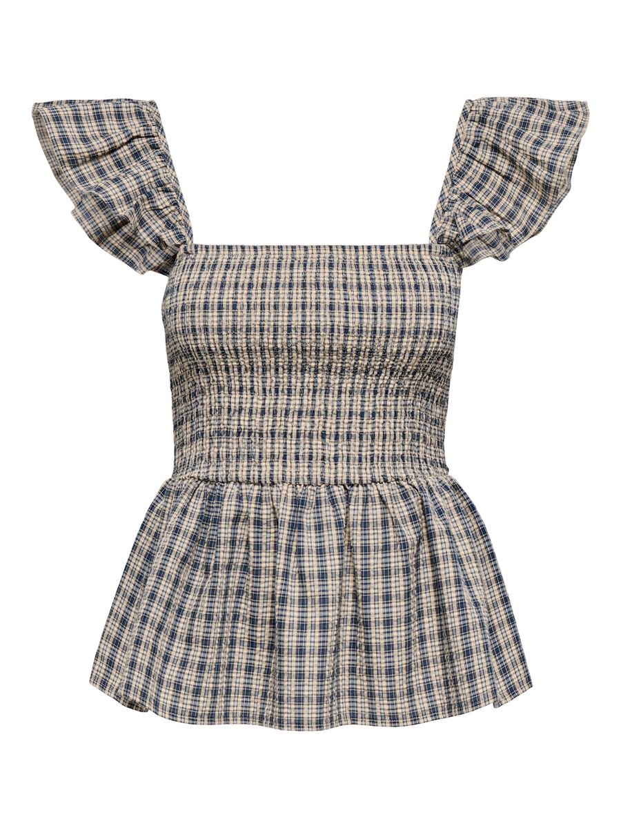 JDYHOLLY S/L SMOCK TOP WVN  EXP