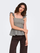 JDYHOLLY S/L SMOCK TOP WVN  EXP