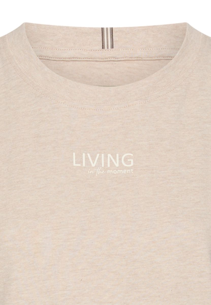 Bedrucktes T-Shirt aus 100% Baumwolle