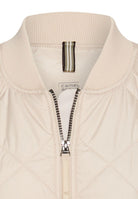 Oversize Bomberjacke mit bedrucktem Futter