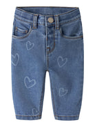 NBFROSE MOM AOP JEANS 4044-ON NOOS