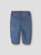 NBFROSE MOM AOP JEANS 4044-ON NOOS