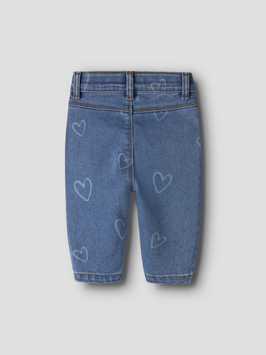 NBFROSE MOM AOP JEANS 4044-ON NOOS