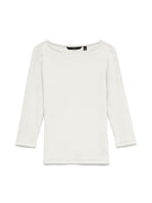 VMCHLOE PANDA 3/4 BOATNECK TOP JRS