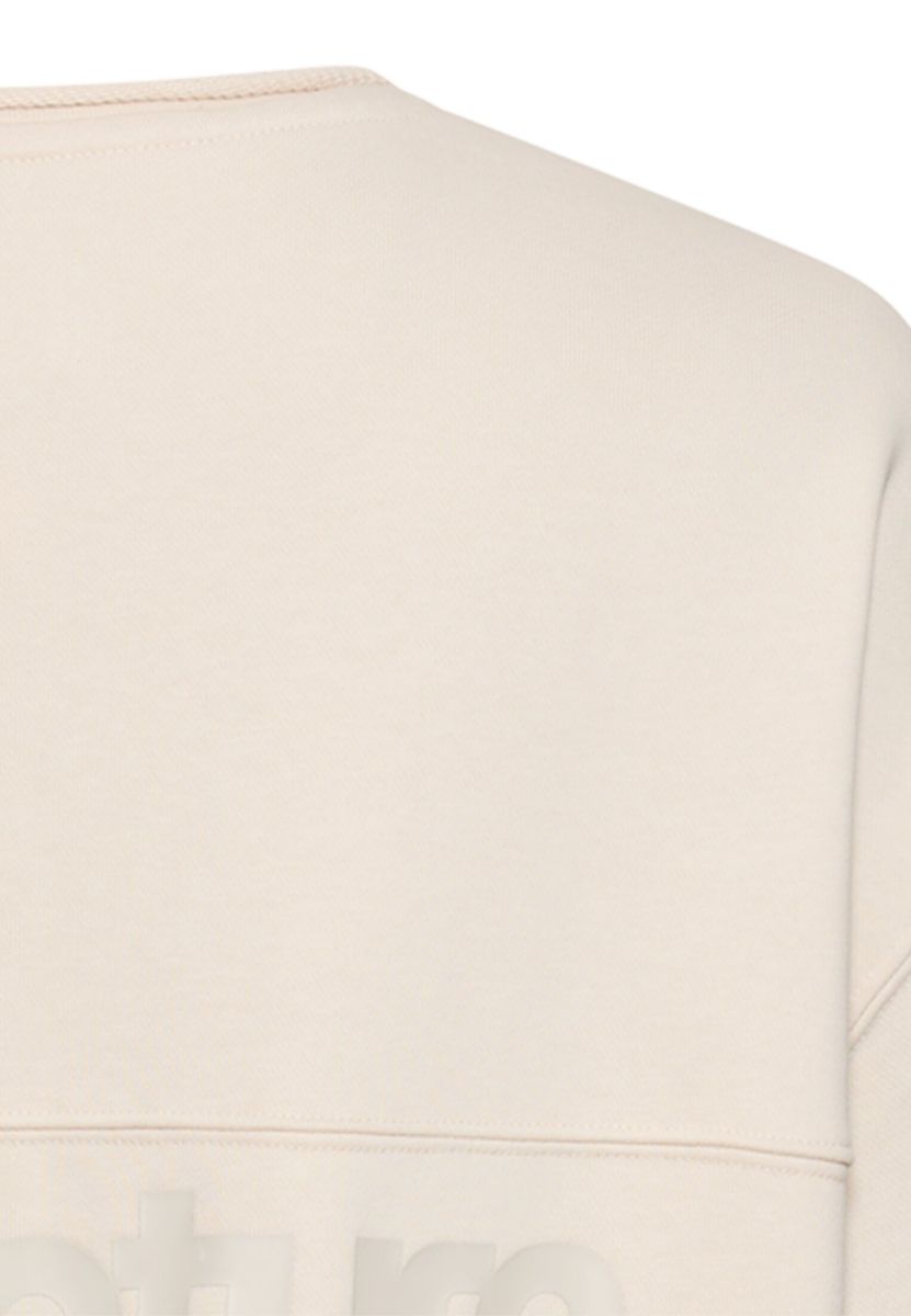 Sweatshirt aus Baumwollgemisch