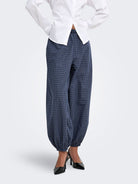 JDYPEGGY MW CHECK LOOSE PANT WVN EXP