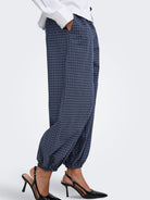 JDYPEGGY MW CHECK LOOSE PANT WVN EXP