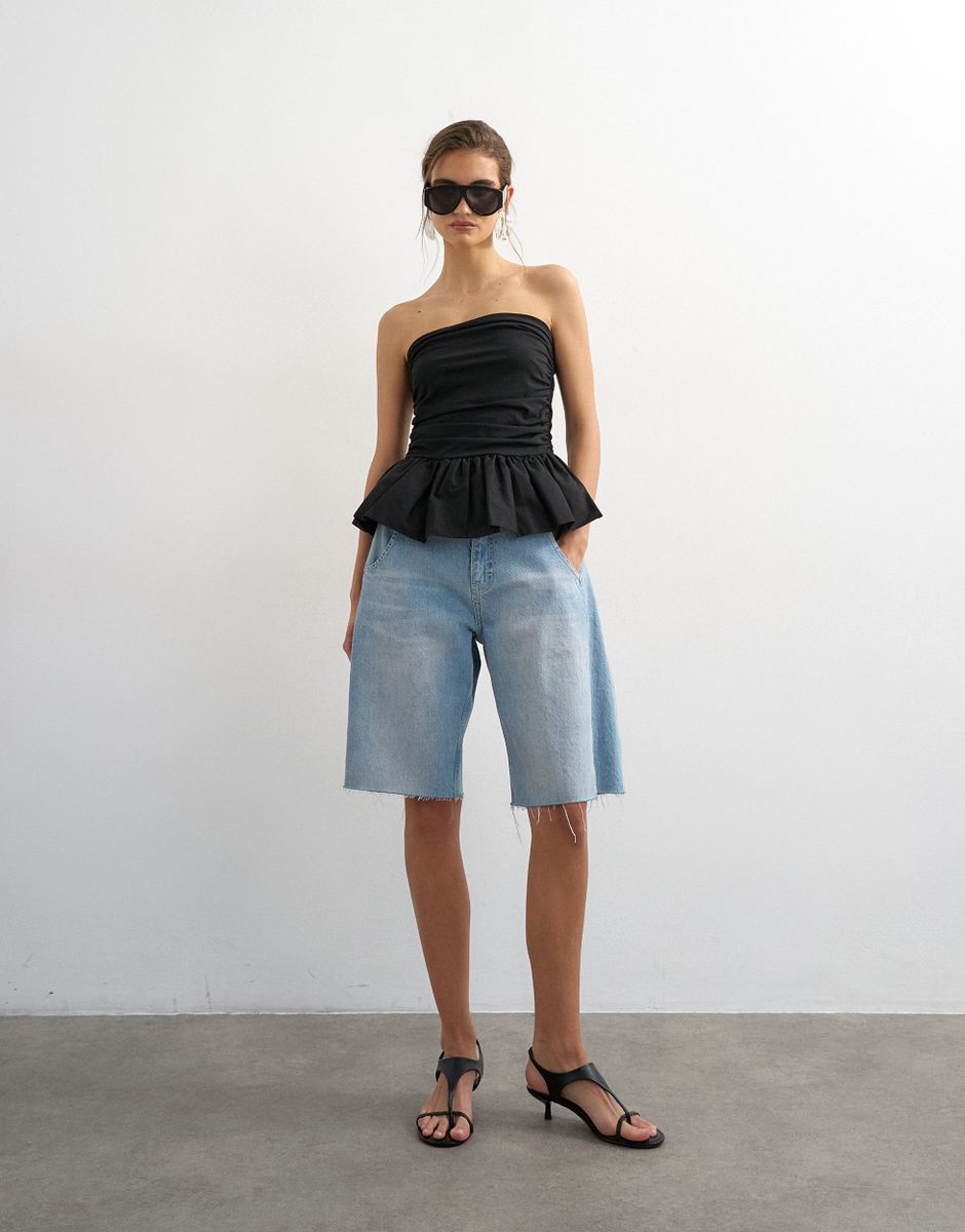 TSCAMILLA PEPLUM BANDEAU TOP JRS