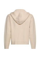 Strickjacke mit Kapuze