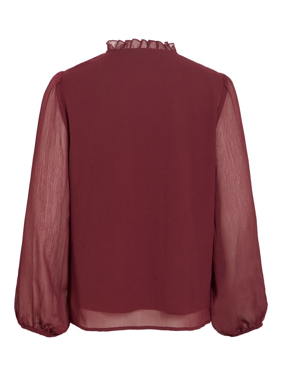 VIFALIA V-NECK TIE L/S TOP