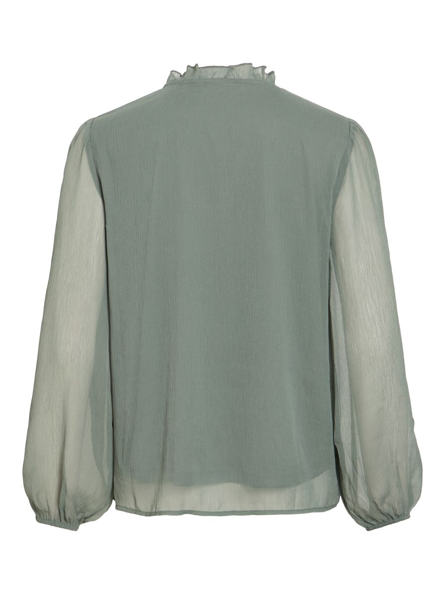 VIFALIA V-NECK TIE L/S TOP