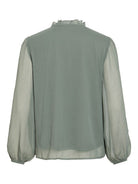 VIFALIA V-NECK TIE L/S TOP