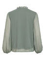 VIFALIA V-NECK TIE L/S TOP