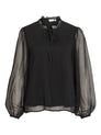 VIFALIA V-NECK TIE L/S TOP