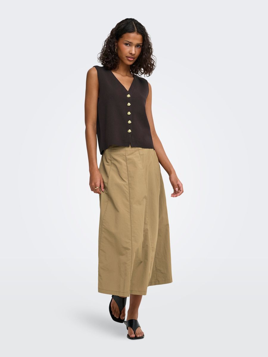 JDYASTRA S/L BUTTON VEST KNT NOOS