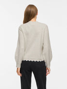 VINIKOLINA O-NECK L/S KNIT TOP - NO