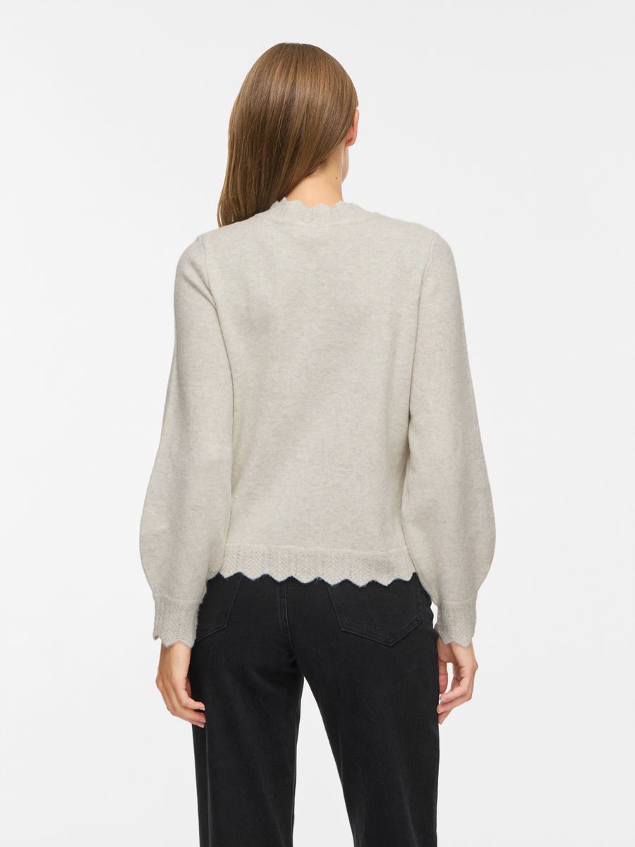 VINIKOLINA O-NECK L/S KNIT TOP - NO
