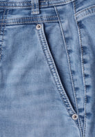 High Waist Barrel Leg Jeans im Loose Fit