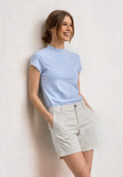 Basic Shirt mit Turtle Neck