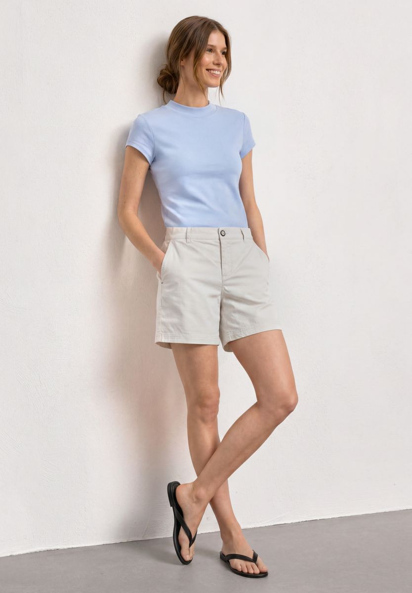 Basic Shirt mit Turtle Neck