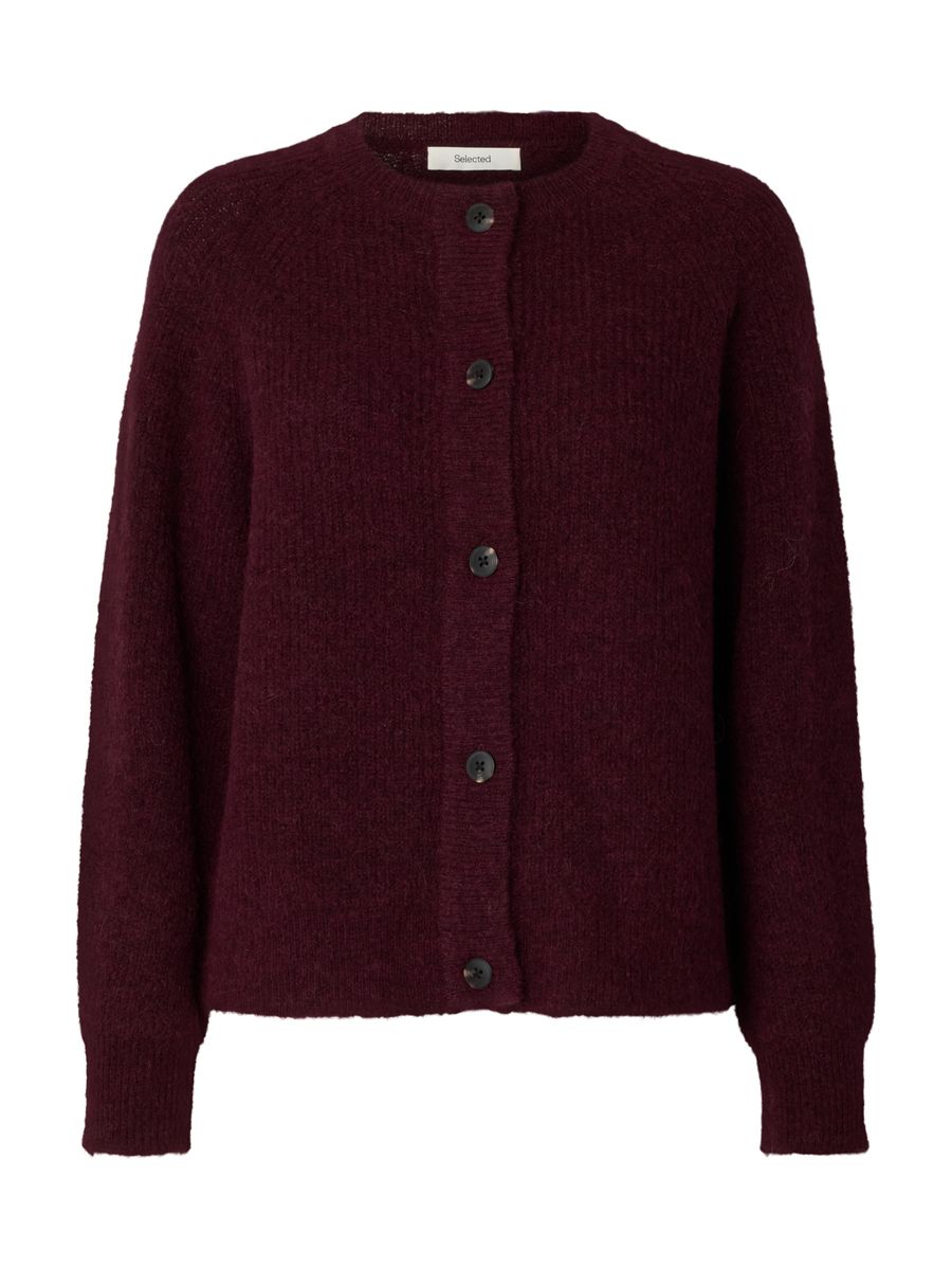 SLWLULU LS KNIT SHORT CARDIGAN NOOS