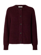 SLWLULU LS KNIT SHORT CARDIGAN NOOS