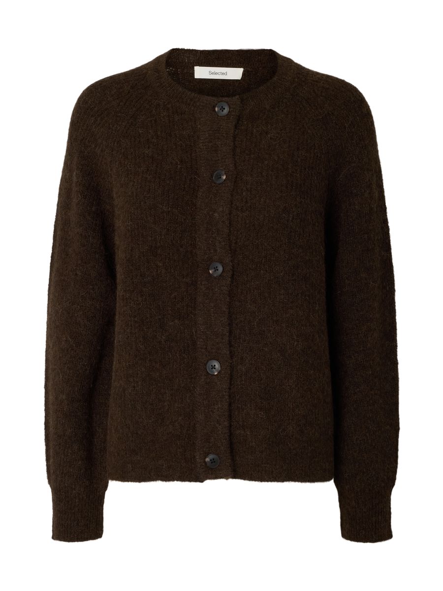 SLWLULU LS KNIT SHORT CARDIGAN NOOS