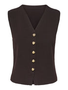 JDYASTRA S/L BUTTON VEST KNT NOOS