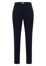 Mid Waist Slim Leg Hose im Casual Fit