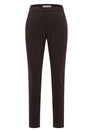 Mid Waist Slim Leg Hose im Casual Fit