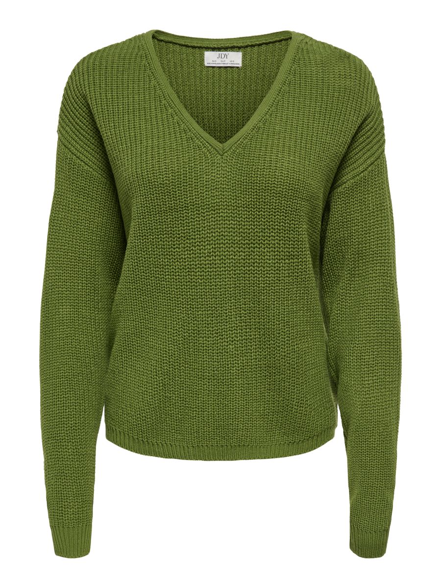 JDYEVIE L/S V-NECK PULLOVER KNT