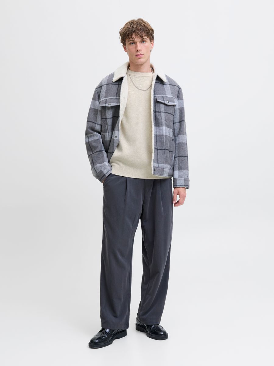 JPRBLAMILANO STITCH KNIT CREW NECK SN