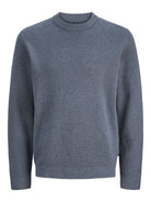 JPRBLAMILANO STITCH KNIT CREW NECK SN