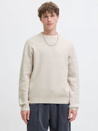 JPRBLAMILANO STITCH KNIT CREW NECK SN