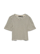 VMOHIA 2/4 O-NECK TOP JRS